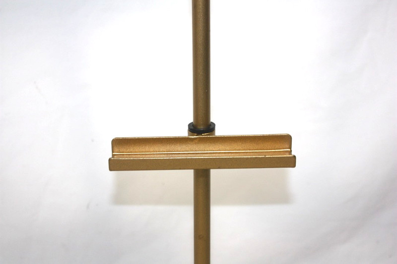 18" Gold Steel Adjustable Tabletop Easel Decorative Stand for Picture Frames #1 gallery