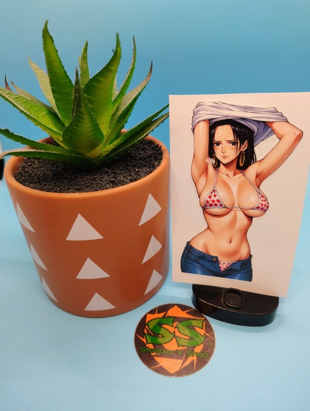 (4.5 Inches) One Piece – Boa Hancock (Bikini) – Water-Resistant Vinyl Sticker