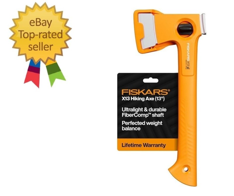 Split Firewood Faster – Fiskars X13 13 Ultralight Hiking Axe