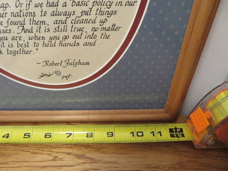 I Learned It All In Kindergarten Framed Artwork Glass 15-1/2" x 12-1/2" Fulgham gallery