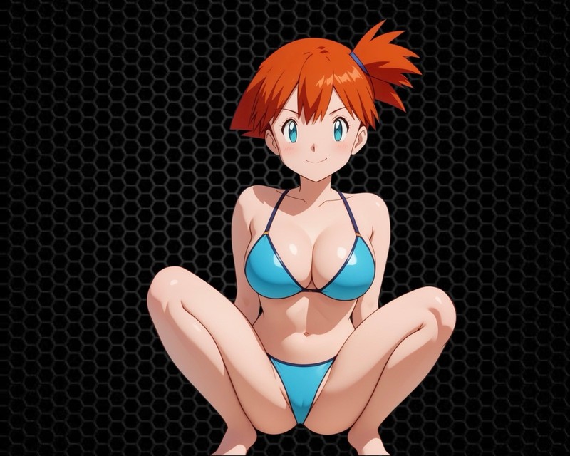 Misty Waifu Sticker 5”. NSFW Cartoon Sticker 18+