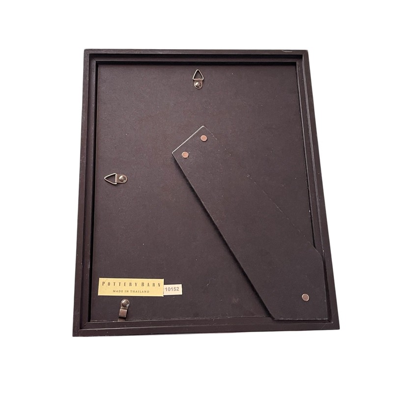 Pottery Barn Wood Gallery Black Frame Size 4x6 Cadre Single Photo Home Decor gallery