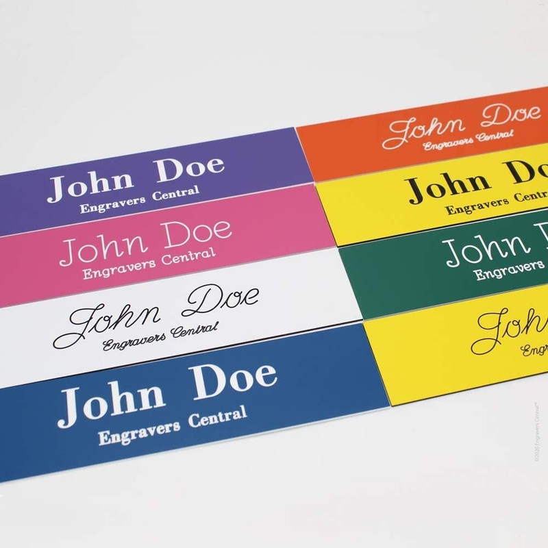 Personalize shaped name plate plaque - 2x10 - Customize gallery