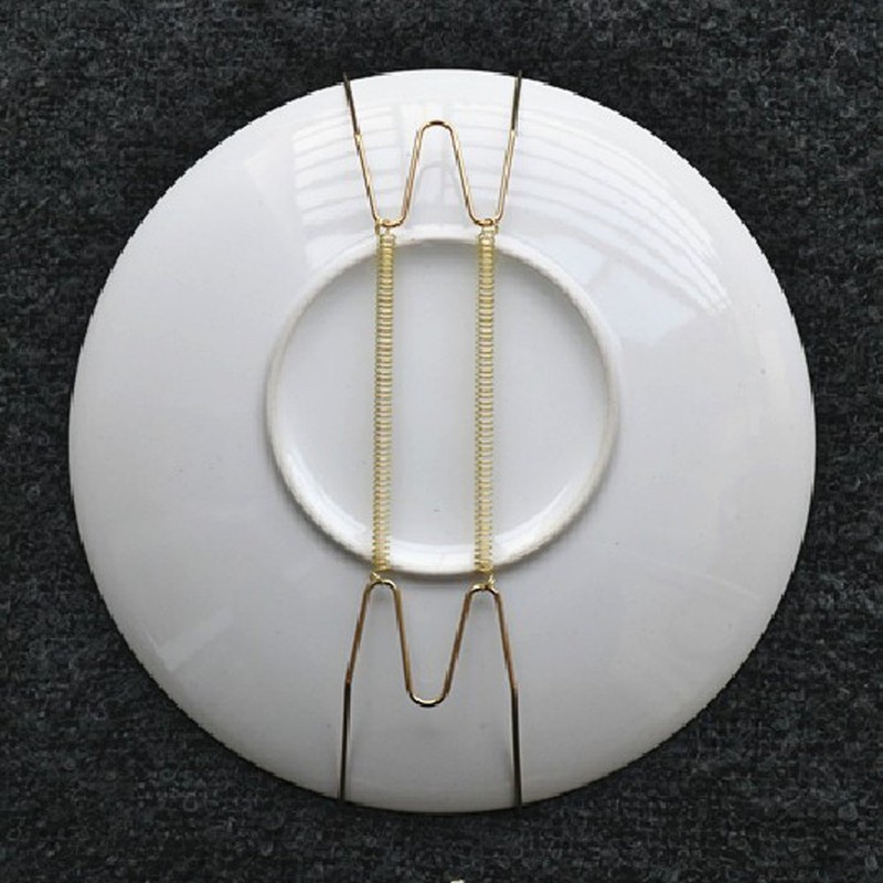4 6 7 8 10 12 Inch Wall Display Plate Dish Hangers Holder For Home Decor