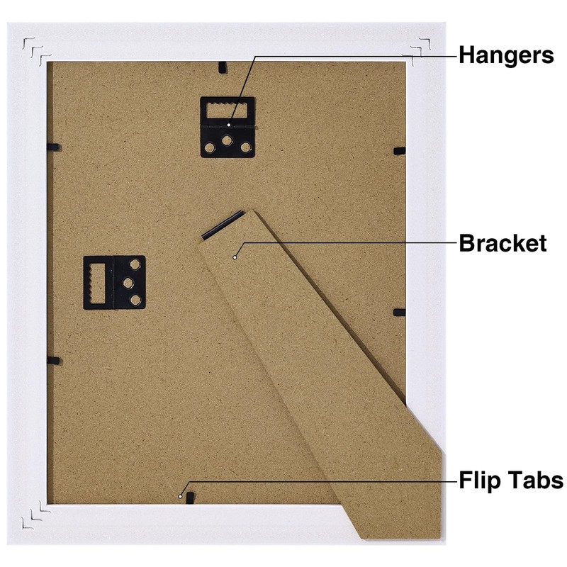 8x10 Picture Frames 2 Rustic Gold Polystyrene Ornate Display 5x7 with Mat for Wa gallery
