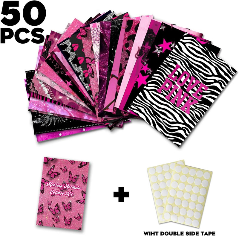Mcbling Room Decor Aesthetic Wall Collage Kit, Trashy Y2K Posters for Girls Bedr gallery