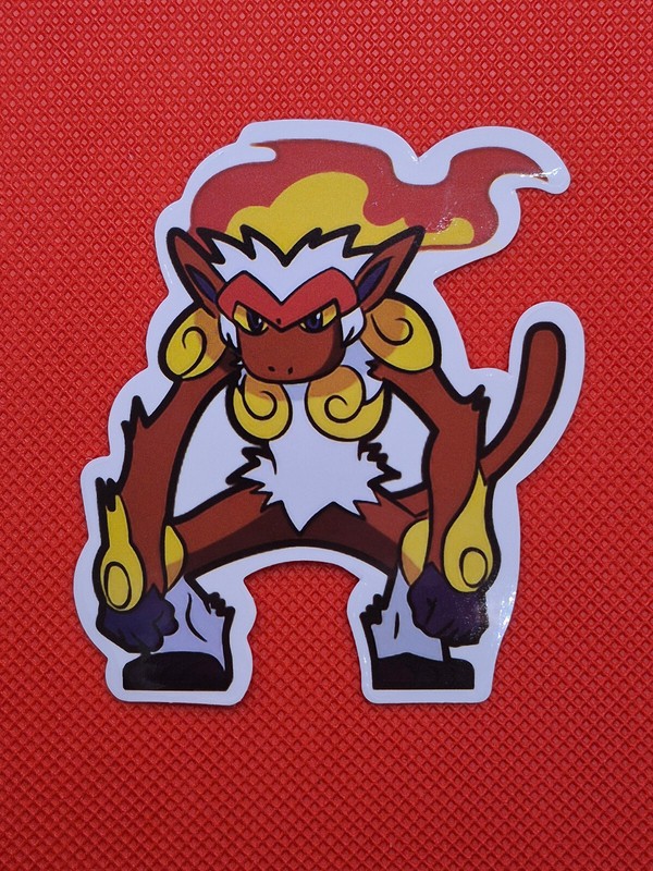 Pokemon Infernape Sticker Decal – US Seller