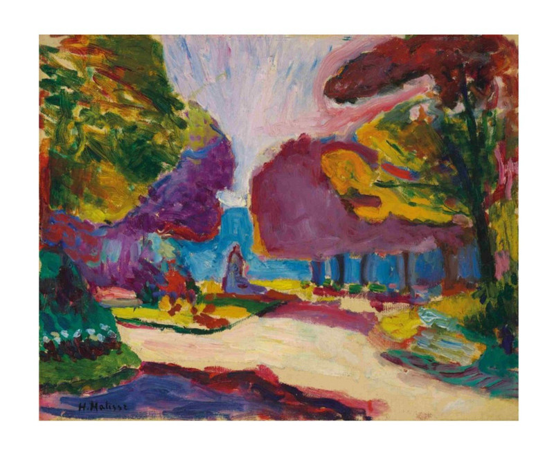 Henri Matisse Jardin du Luxembourg Paris : Archival Quality Giclée Art Print 190