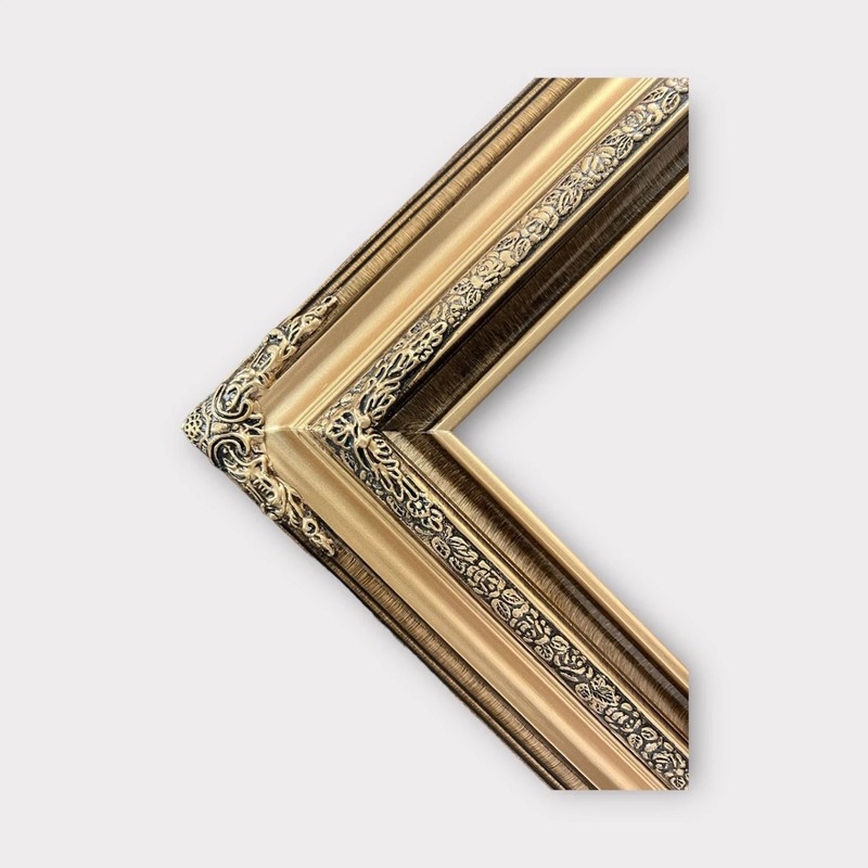 9 x 12 In Stock-Traditional compo ornate wood frame, VINTAGE GOLD, wood picture