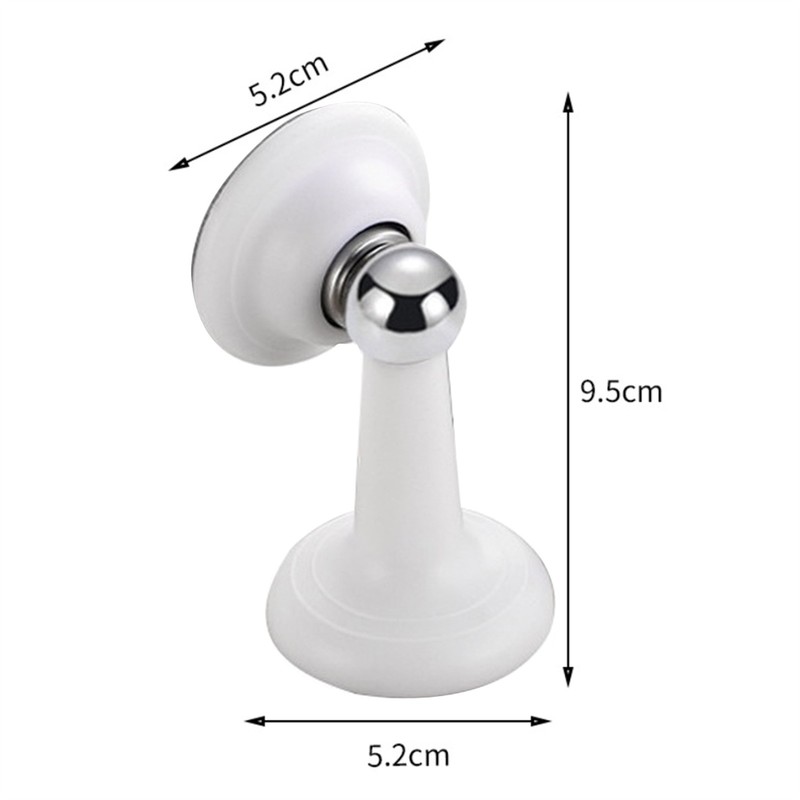White Mute Door Suction Anti-collision Strong Magnetic Door Stopper Home qq gallery