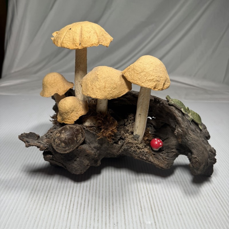 Tabletop Centerpiece Mushroom Bundle Botanical Accent Piece Decor Whimsical