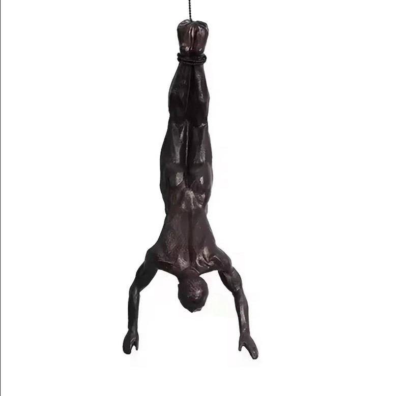 3pcs Modern Hanging Wall Figurine, Retro Stylish Resin Statue for Home gallery