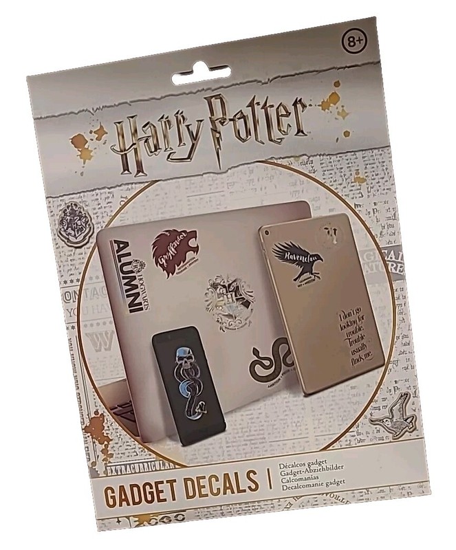 Harry Potter Slogan Quotes Gadget Decals – Reusable & Waterproof Stickers New