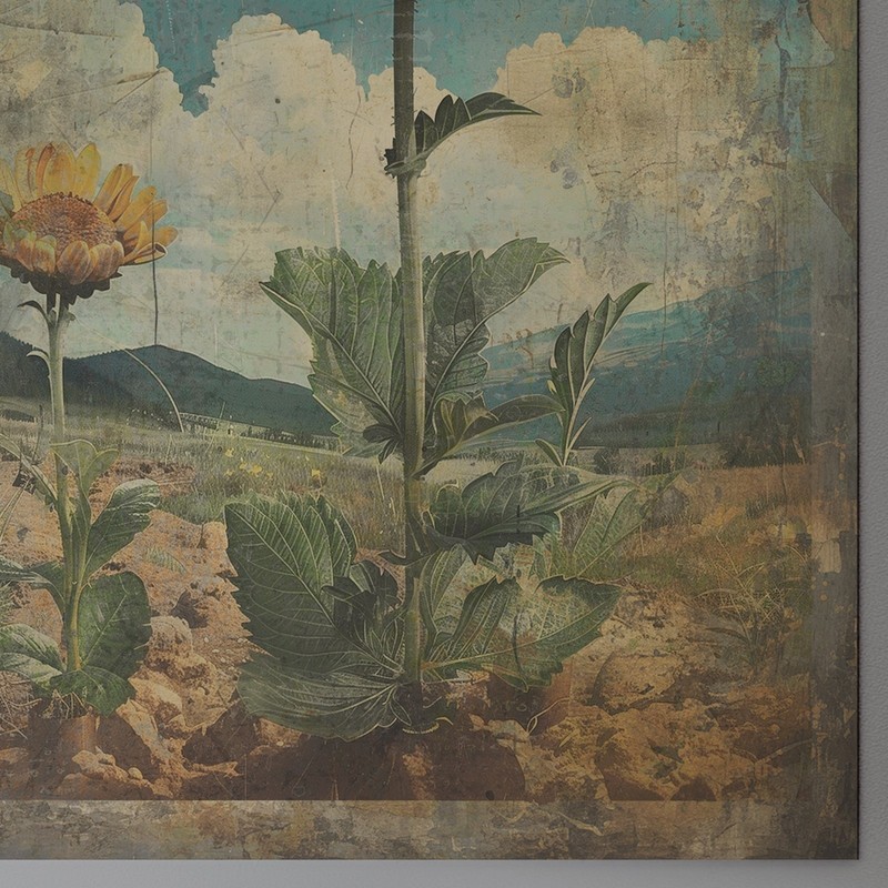 Vintage BOTANICAL Garden Wall Art, Retro Floral Nature Decor, Flower Bud Garden gallery