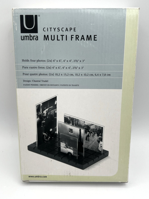 Umbra Cityscape Multi Photo Frame $ Pictures Chantal Trudel 2x 4x6, 4x4, 2.5x3 gallery