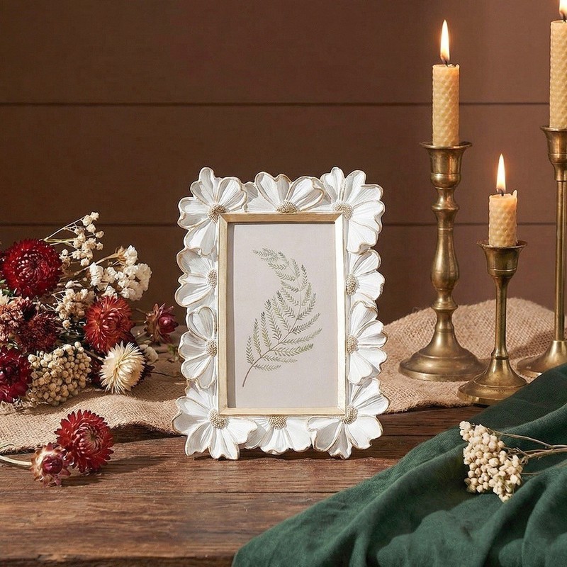 Elegant Gold Picture Frames Set for Photos 6x8in 4x6in 3x5in Resin Build gallery