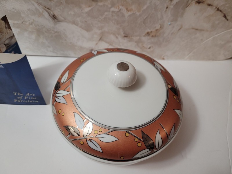 Kaiser Porcelain BRIOSO Bowl With Lid Lidded Dish 124921 Made in Germany gallery