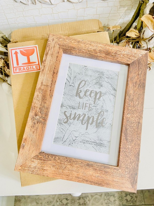 kennethan Rustic Brown 5×7 inch Picture Frame Wide Molding