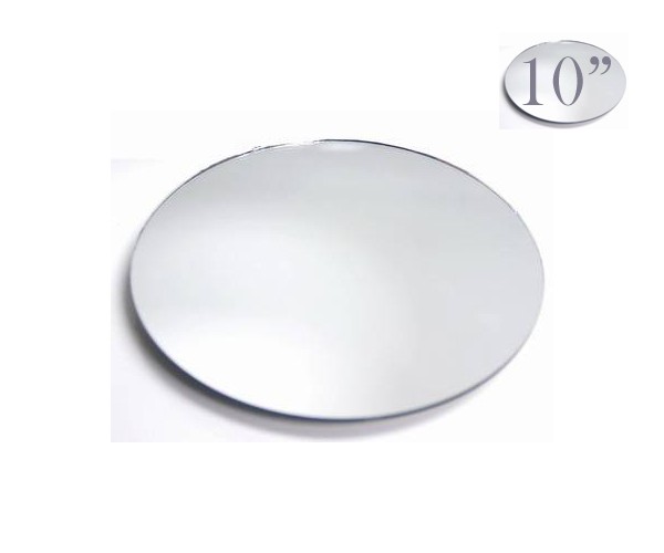 24 pcs 10" Round MIRRORS Wedding Party Reception Wholesale CENTERPIECES Supplies gallery