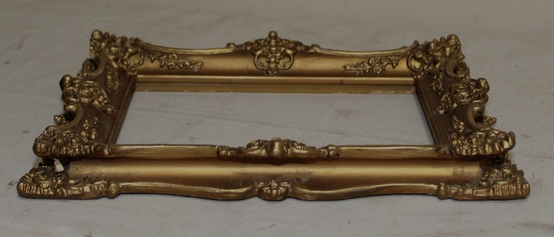 SM ANTIQUE FIT 6 X 8 FRENCH BAROQUE PICTURE FRAME ORNATE WOOD GOLD GILT FINE ART gallery
