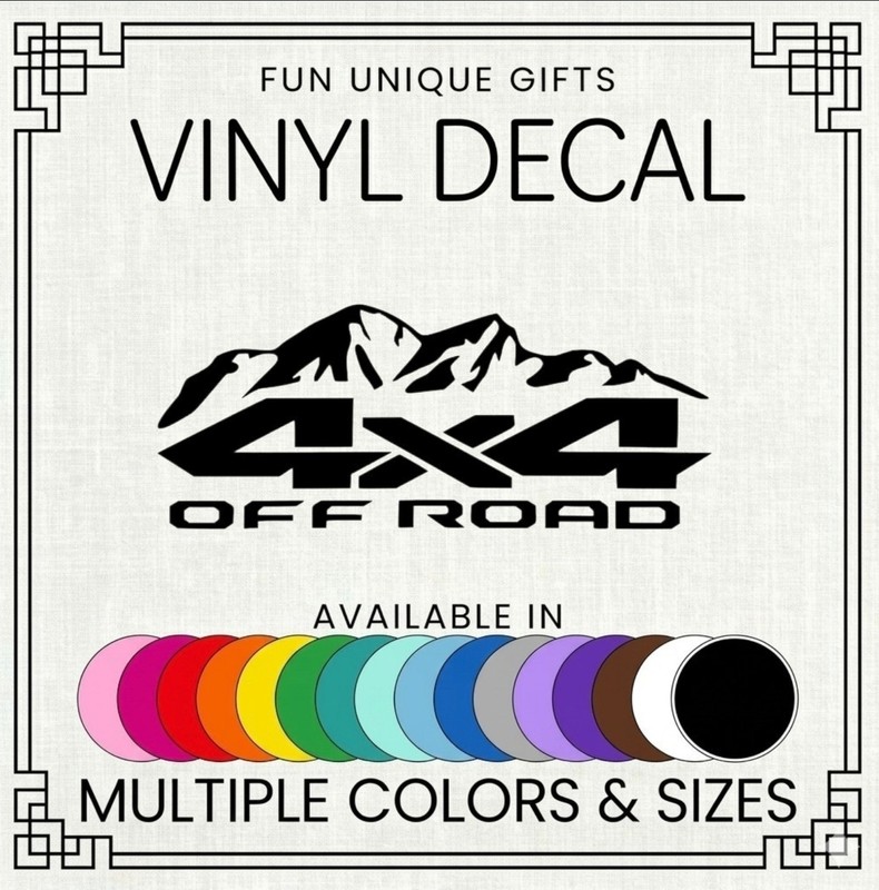 4x4 Off Road Vinyl Decal Sticker -Multiple Colors & Sizes- SHIPS FREE! gallery