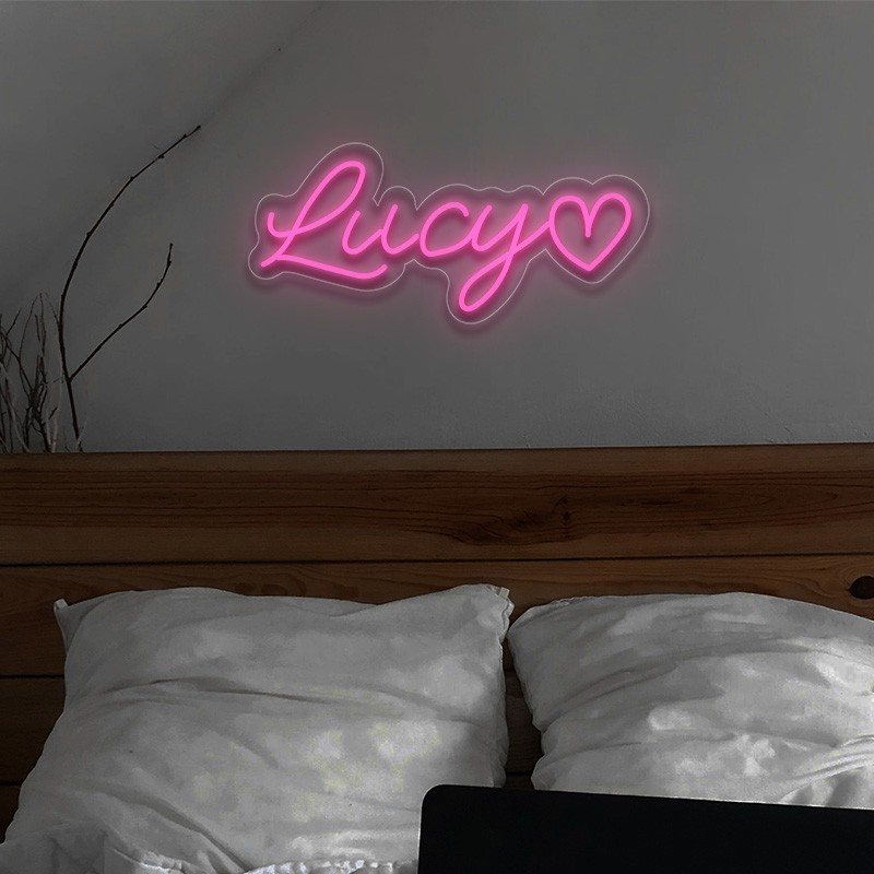 Custom Neon Sign for Salon & Bar | Personalized Name Sign | Custom LED Wall Sign