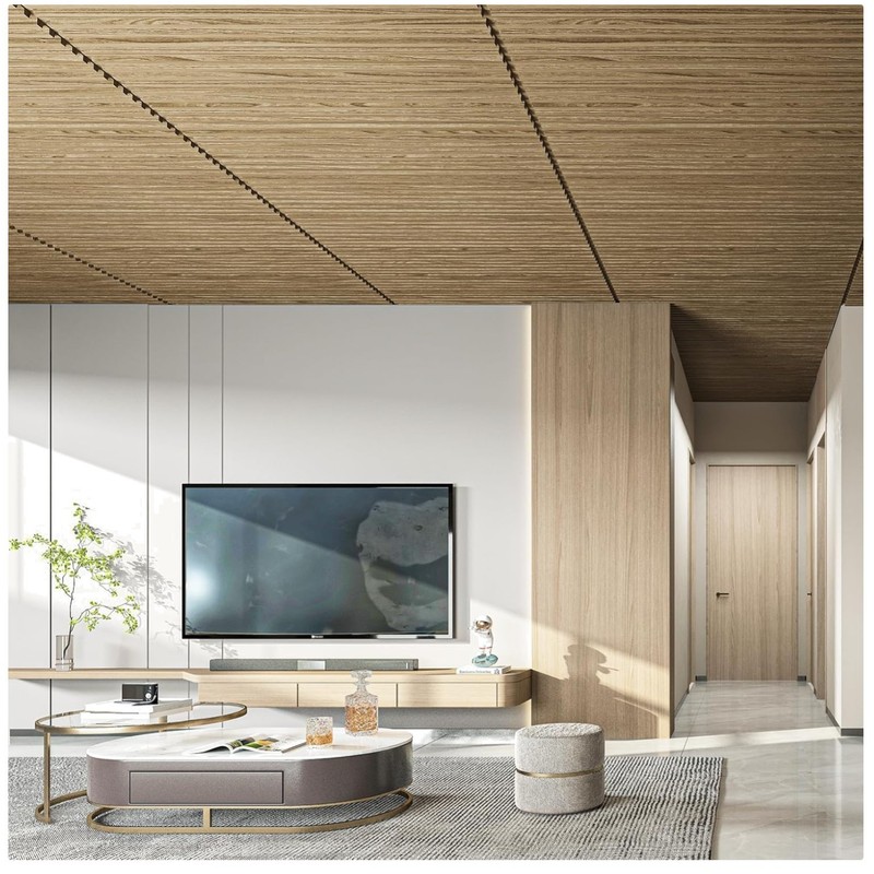 3D Wall Panels 6-Pack – Modern PVC Slat Design