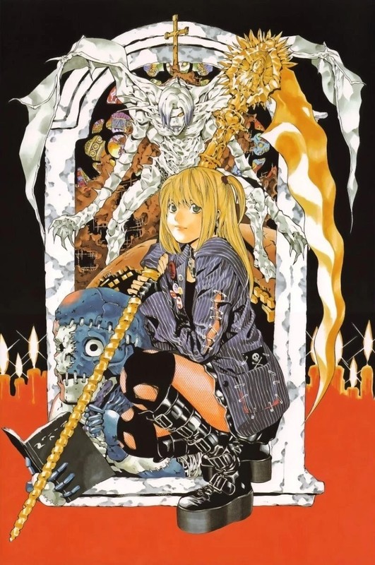 DEATH NOTE ANIME MISA AMANE & REM SHINIGAMI Poster print 14″x20″