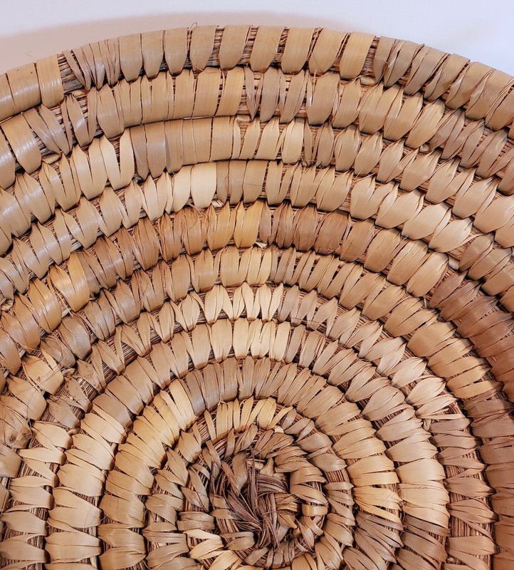 Natural Woven Nesting Basket Decor Set Of 2 gallery