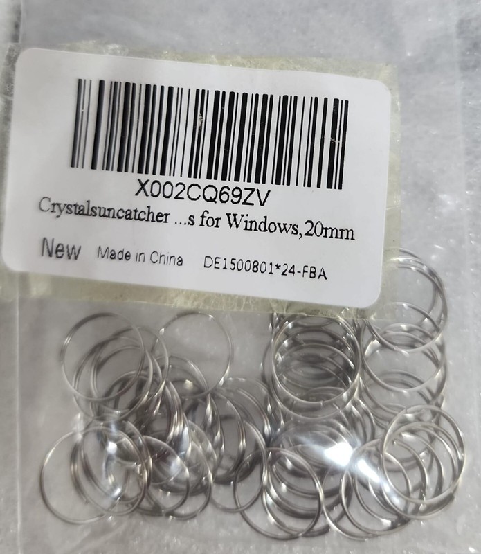 CRYSTAL SUNCATCHER 20MM ~ LOT OF 24 gallery