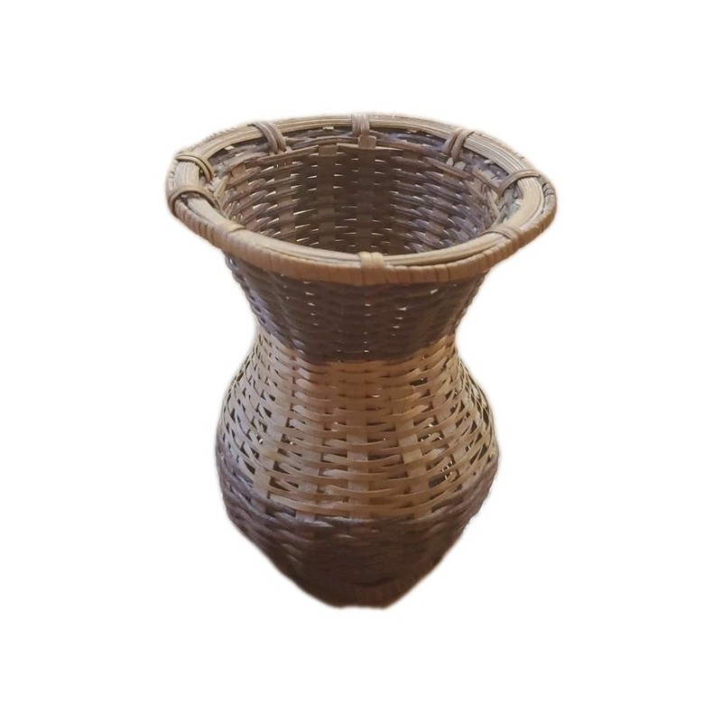 Small Basket Vase Woven 7 ” Home Decor Wicker