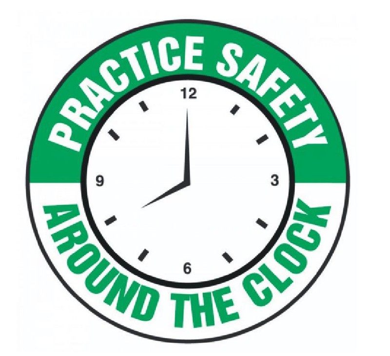 Practice Safety Hard Hat Decal Hardhat Sticker Helmet Label H164