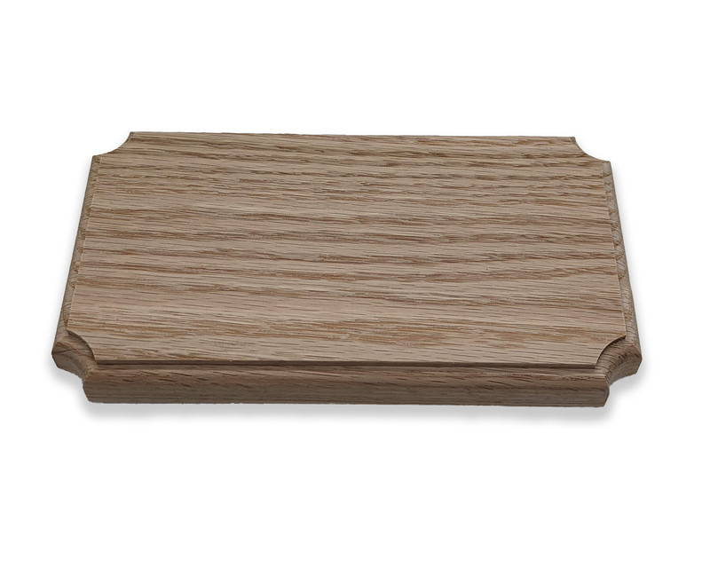 9:16 Ratio Blank Wooden Plaque (unfinished), Oak, Flush Mounted gallery