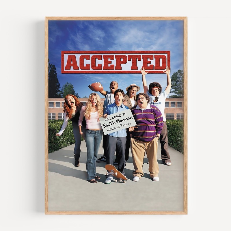 Accepted (2006) Movie Poster Wall Art Print