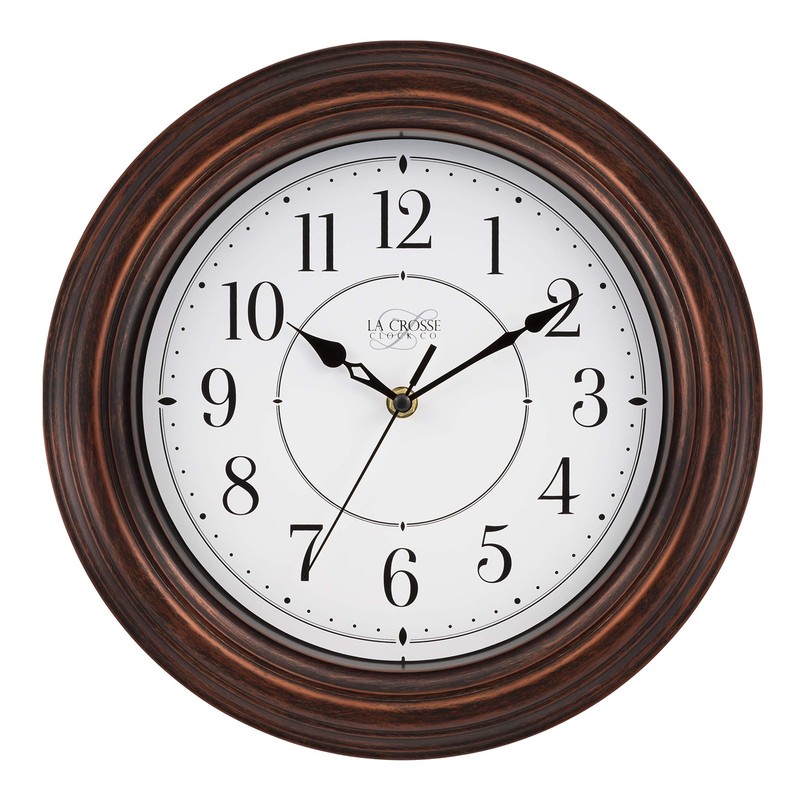 Quartz Wall Clock Silent Movement Battery Operated Home Decor