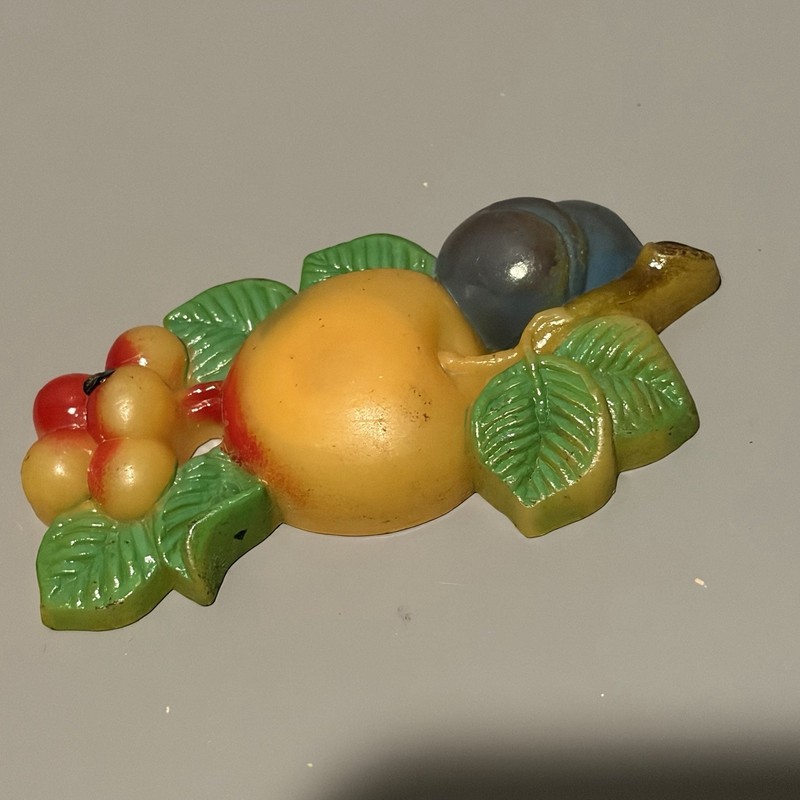 Mid Century Modern Vintage Fruit Refrigerator Magnet MCM Retro Kitchen Decor gallery