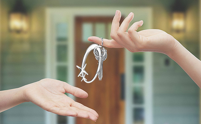 2Pcs Star Carabiner Keychain Key Ring Cool Shiny Chrome Extra-Large Alloy gallery