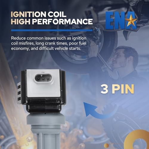 ENA Set of 6 Ignition Coil Compatible with Ford Lincoln Edge F-150 Fusion gallery