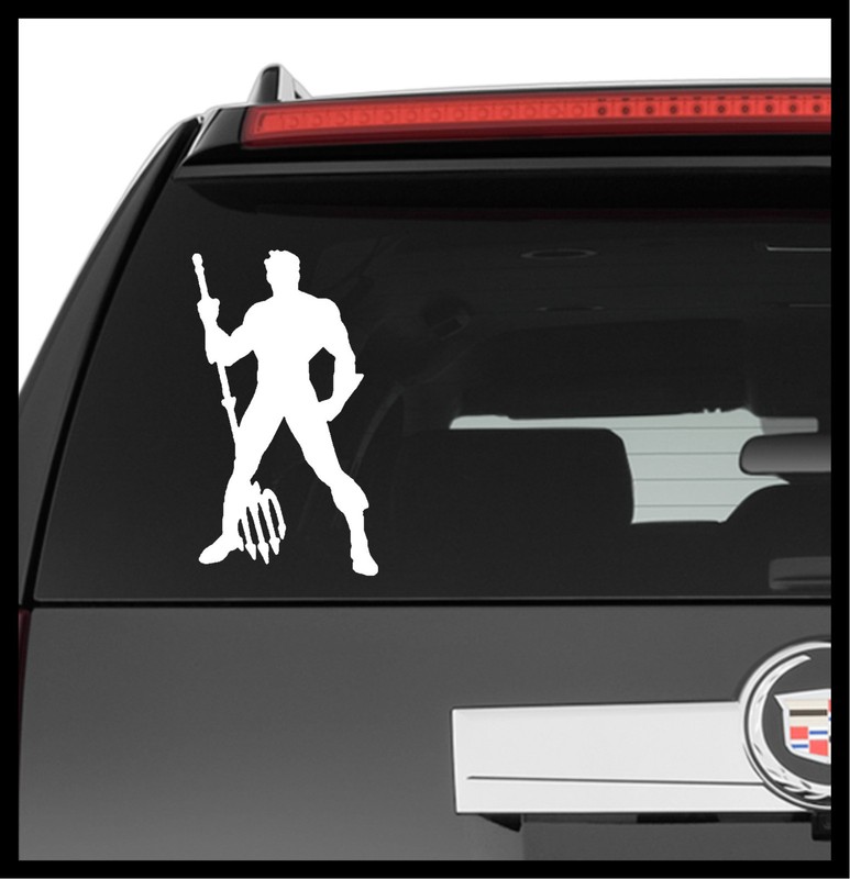 Vinyl Decal Truck Car Sticker Laptop - DC Justice Leaque Aquaman Silhouette gallery