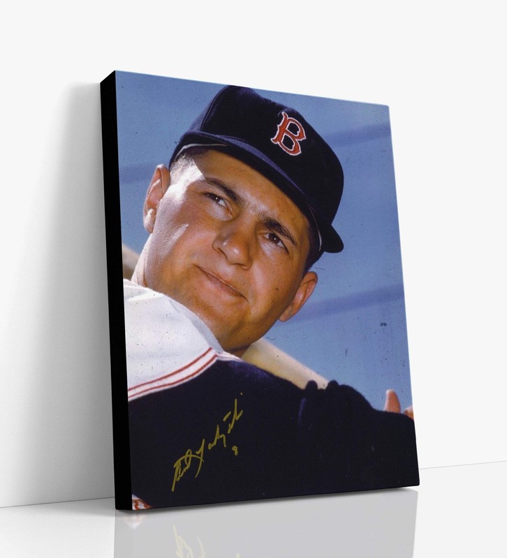 Carl Yastrzemski Autograph Print - Red Sox Legend - Yaz Power