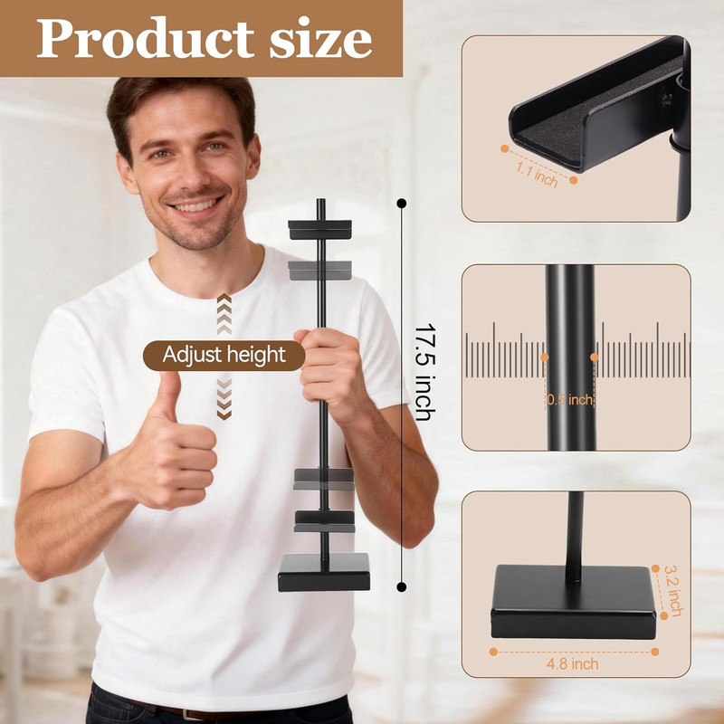 1Pcs Adjustable Tabletop Easel Stand for Picture Frames, Picture Easels for D... gallery