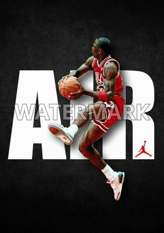 MICHAEL JORDAN poster print SIZE 13”X19” home decor glossy paper #1