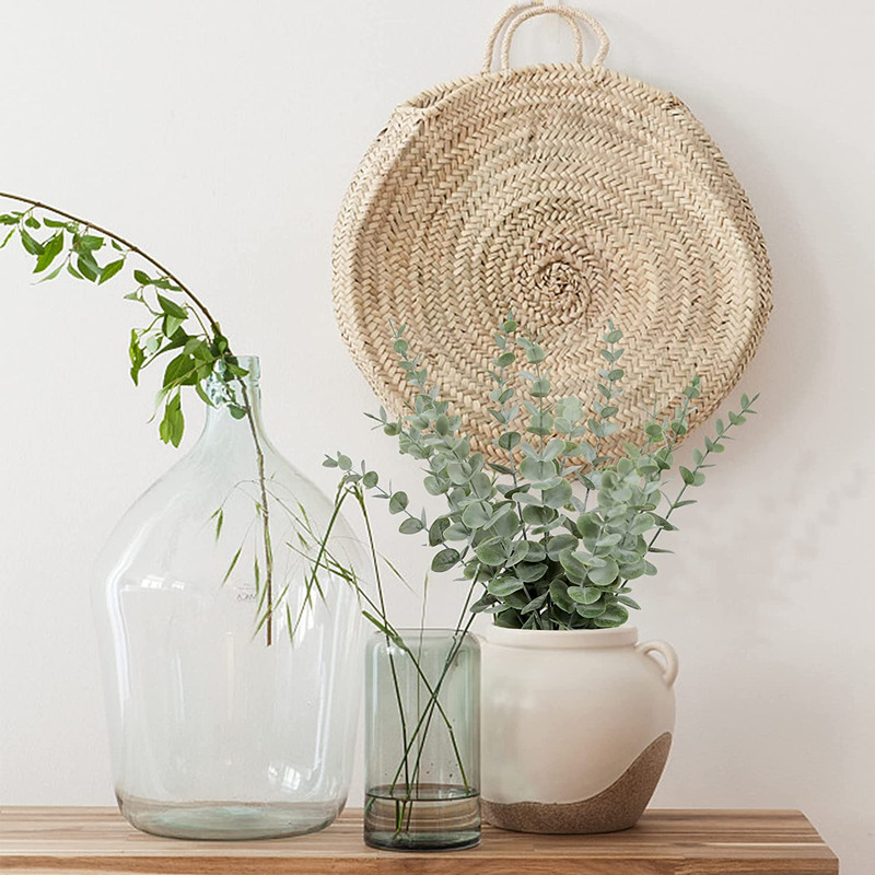 18pcs Eucalyptus Stems Artificial Eucalyptus Leaves Stems Artificial Fake Flo... gallery