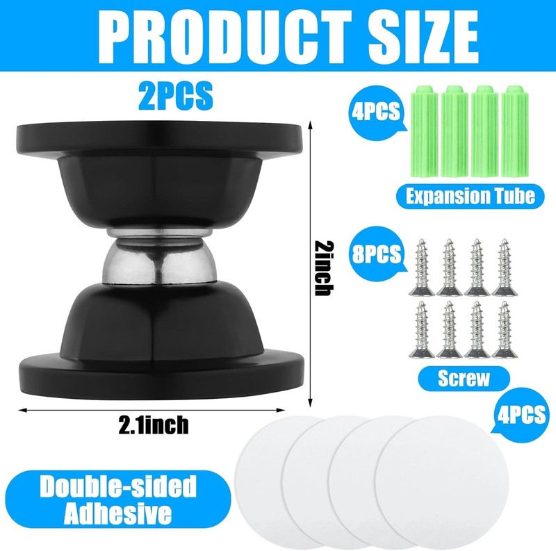 RV Door Holder Magnetic Baggage Door Stopper Catches RV Door Catch Latch for RV gallery