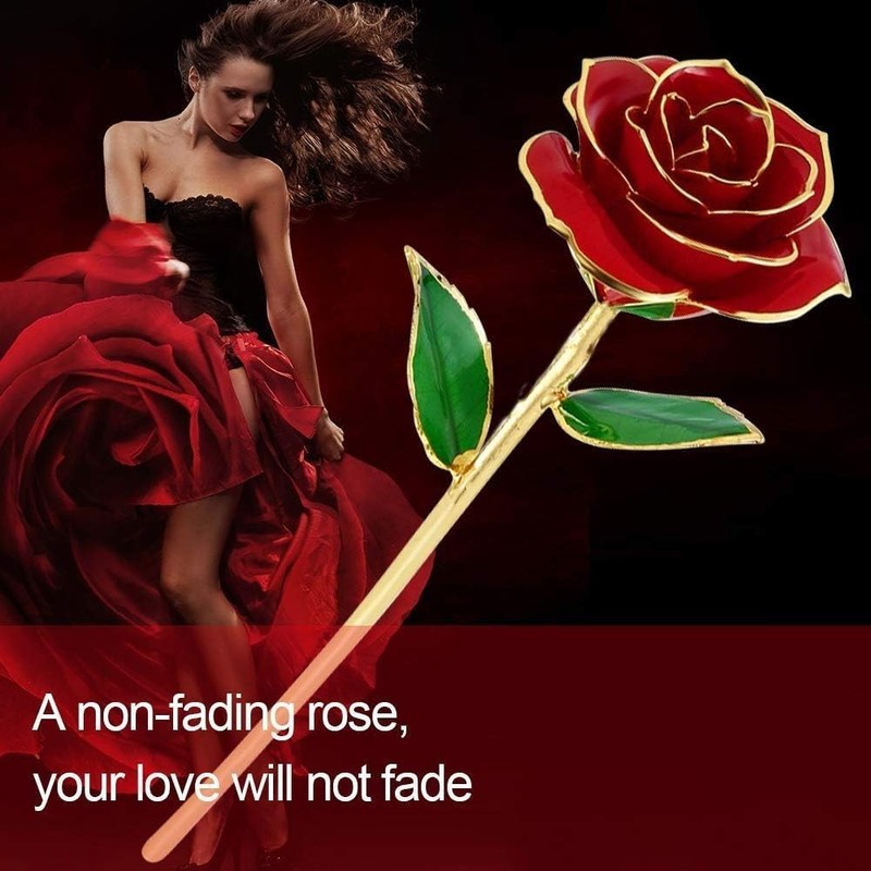 Luxury Gold Dipped Rose Flower Gift for Mothers Day and Special Occasions gallery