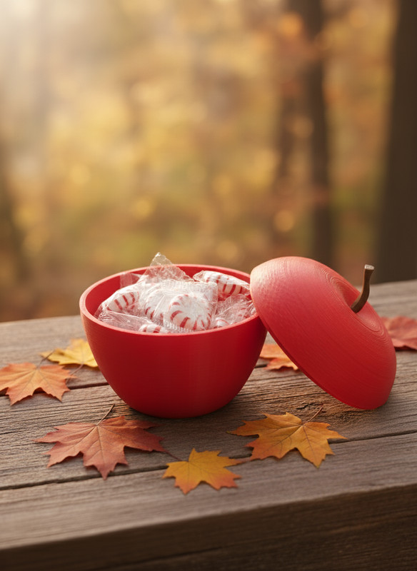 3D Printed Apple Dish