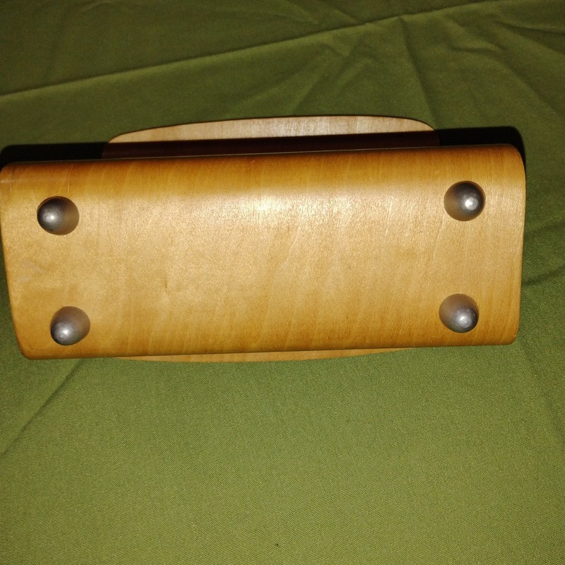 MICHAEL GRAVES DESIGN BENTWOOD DESK LETTER HOLDER MAIL ORGANIZER MODERN MCM gallery