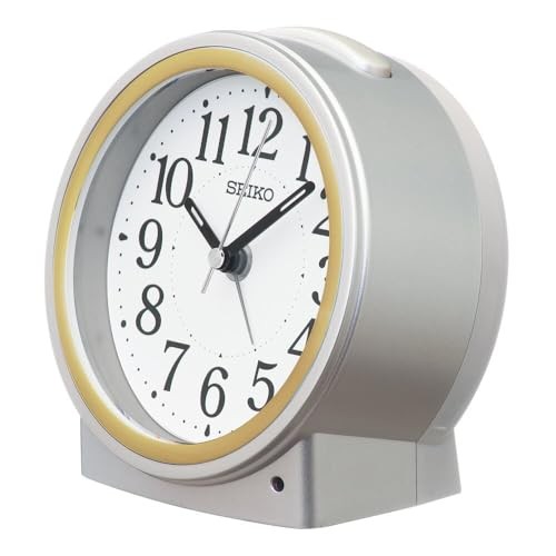 Seiko Clock Alarm Clock, Table Clock, Automatic Illumination, Analog, Visible at gallery