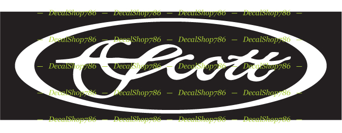 Scott Fly Fishing Rods – Outdoor Sports – Vinyl Die-Cut Peel N’ Stick Decal