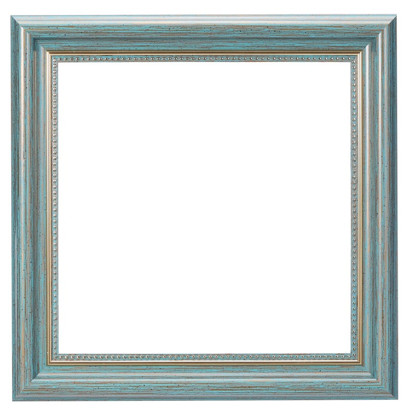 Frame for Canvas Painting, 10x10" Resin Canvas Floater Frames, Peacock Blue